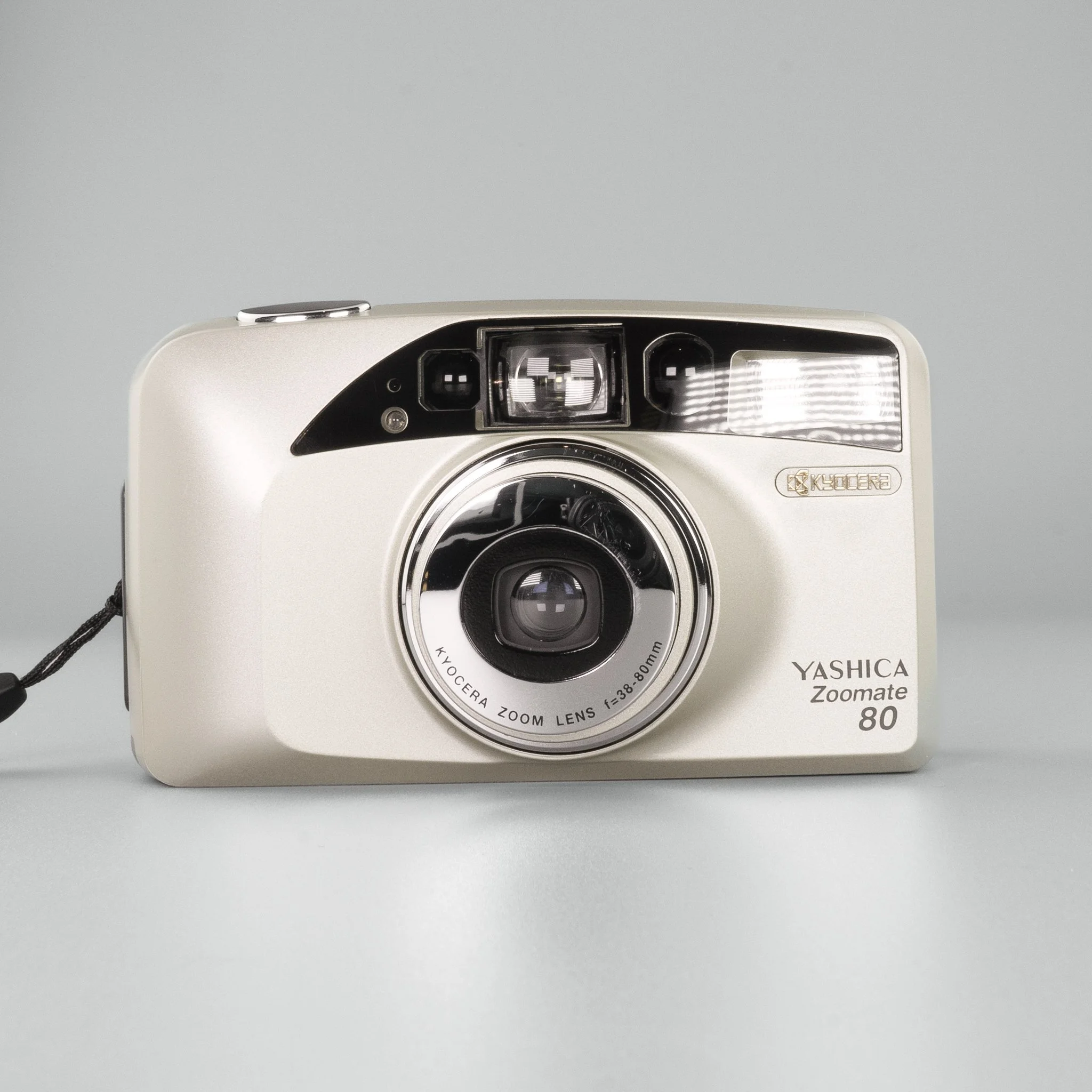 Yashica Zoomate 80 35mm Point and Shoot Film Camera — LensFayre